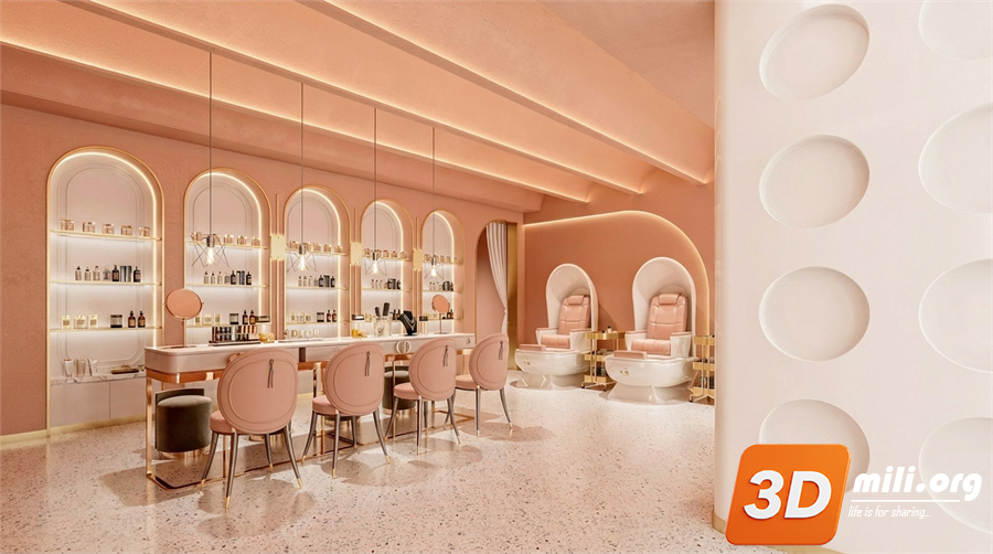 Beauty Salon Skp Files